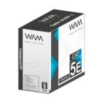 Bobina Utp Cat5E Para Interior - 4 Pares, 24 Awg, Bobina De 305 Mts, Color Gris