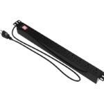 Regleta Horizontal - Rackeable 9 Tomacorrientes, 125Vca, 15A, Con Supresor De Sobretensión Npd-11U9N15A