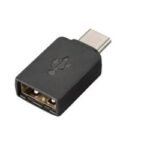 Adaptador Usb Plantronics 85Q48Aa - Usb Tipo C, Negro
