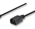 301152 Cable De Alimentación Monitor A Cpu - 1.8M, Conecta La Mayoría De Monitores A La Fuente De Alimentación De La Pc, Sirve Como Cable De Extensión
