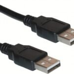 Cable Usb Tipo A-A Brobotix - Usb A, 1, 8 M, Negro