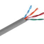 Saxxon Outp5Ecca305G - Bobina De Cable Utp Cat5E/ 305 Metros/ Cca/ Color Gris/ Uso Interior/ Cert Iso9001/ Ul 444/ Rosh/ Ansi/ Tia/ Ei-568B -