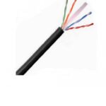 Saxxon Outp6Cop305Ne - Bobina De Cable Utp Cat6 100  Cobre - 305 Metros, Exterior, Con Cubierta Ldpe, 4 Pares, Cumple Con Iso/Iec 11801 Ed2, Eia/Tia568