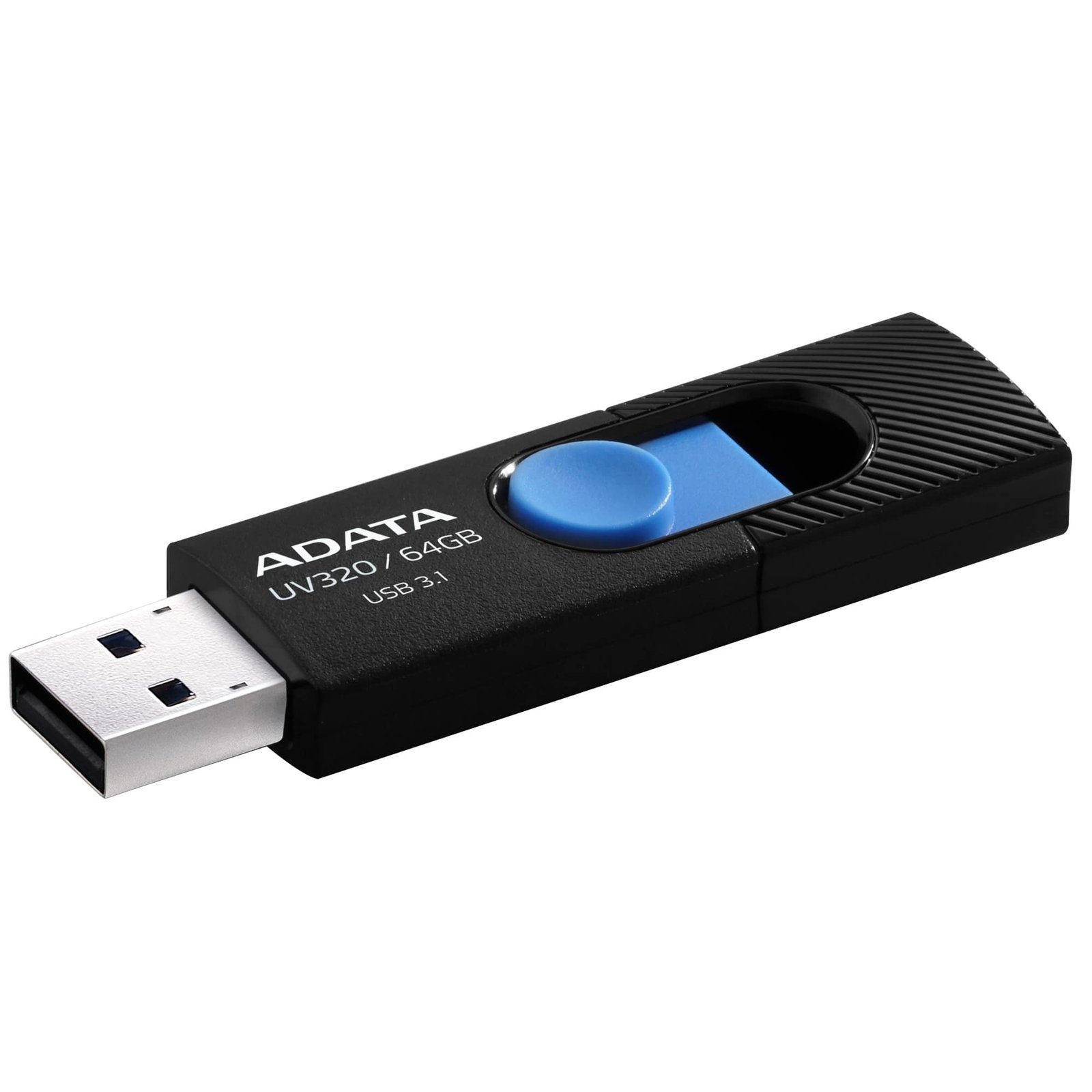 MEMDAT6620_full.jpg Memoria Usb Adata Uv320 - Azul / Negro, 64 Gb, Usb Tipo A - Image 1