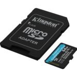 Memoria Microsd Kingston Canvas Go! Plus Gen4 64Gb R.200Mb/S Cl10 Uhs-I U3 V30 A2 -