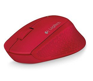 MOULOG1340_full.jpg Mouse Logitech M280 - Rojo, 3 Botones, Usb, Óptico, 1000 Dpi - Image 1
