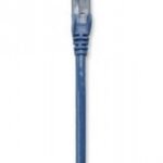 Cable De Red Utp - Cat6, 4.2M (14Ft), 100  Cobre, Contactos Chapa De Oro, Cable Patch Azul Intellinet 343305