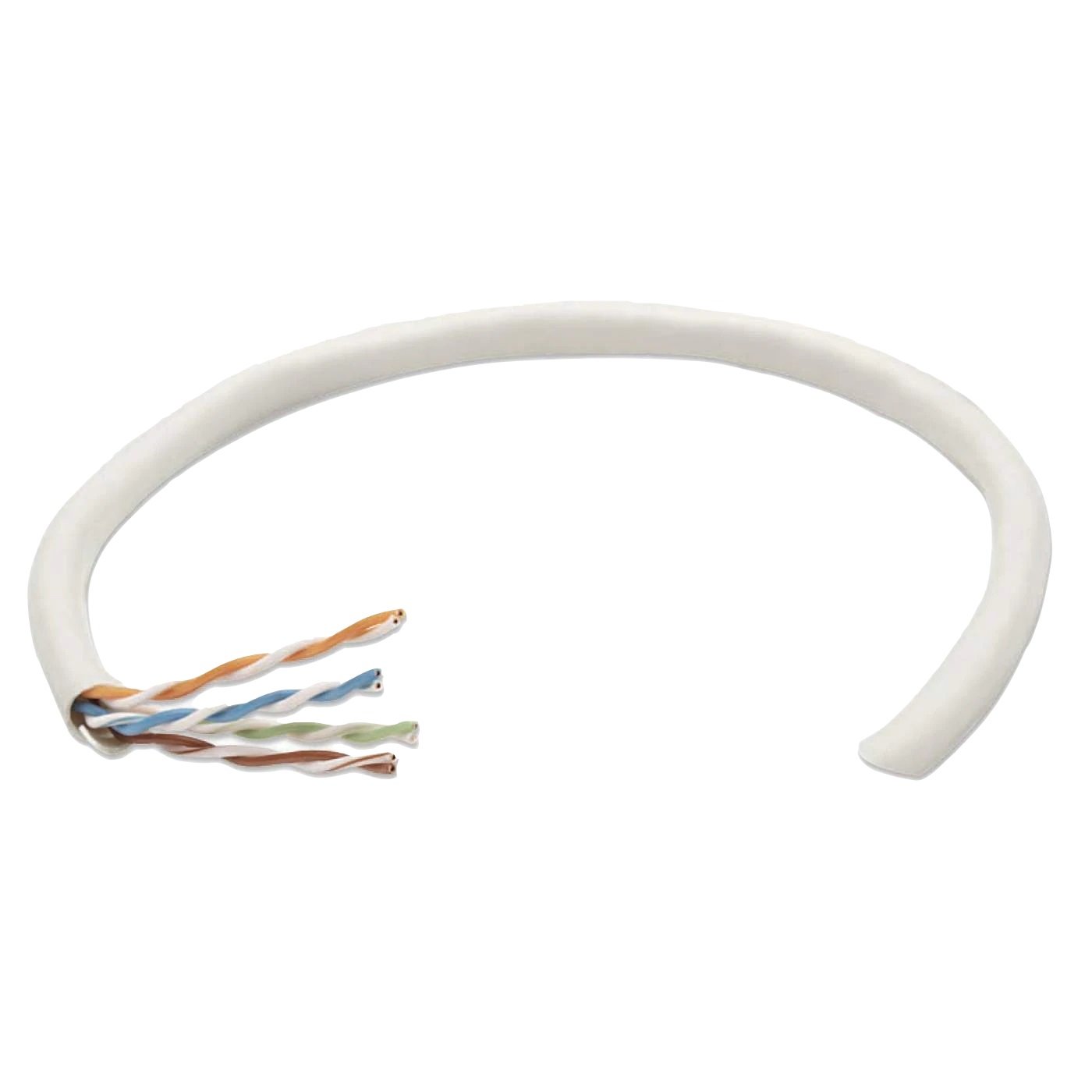 RCKACC1700_2_full.jpg Bobina De Cable De Red Utp - Solida, 704663, Aluminio Con Recubrimiento De Cobre (Cca), 305M, Cat 6, Color Gris, 4 Pares, 23Awg - Image 1