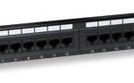 513555 Panel De Parcheo Cat5E 24 Ptos 1U; Compatible Con Herramientas De Ponchado - Soporta Cable Trenzado Sólido Y Multifilar De Calibres 22 Y 26 Awg