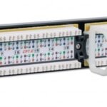 520959 Panel De Parcheo Cat6 24 Puertos 1U; Soporta Cable Trenzado Sólido Y Multifilar De Calibres 22 Y 26 Awg. -