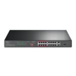 Switch Poe Tp-Link Tl-Sl1218P - Negro, 16