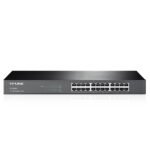 Switch Tp-Link - Negro, 10/100/1000 Mbps, 24Ptos, Rack