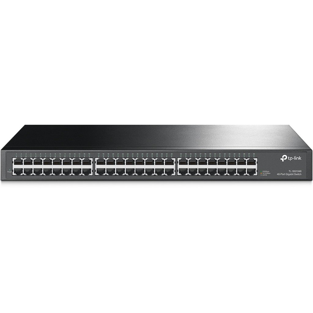SWTTPL160_full.jpg Switch Tp-Link - Gris, 10/100/1000 Mbps, 48Ptos, Rack - Image 1