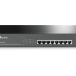 Switch Gigabit Tp-Link No Administrable Poe (Tl-Sg1008Mp) - Negro, 126W, 8 Puertos