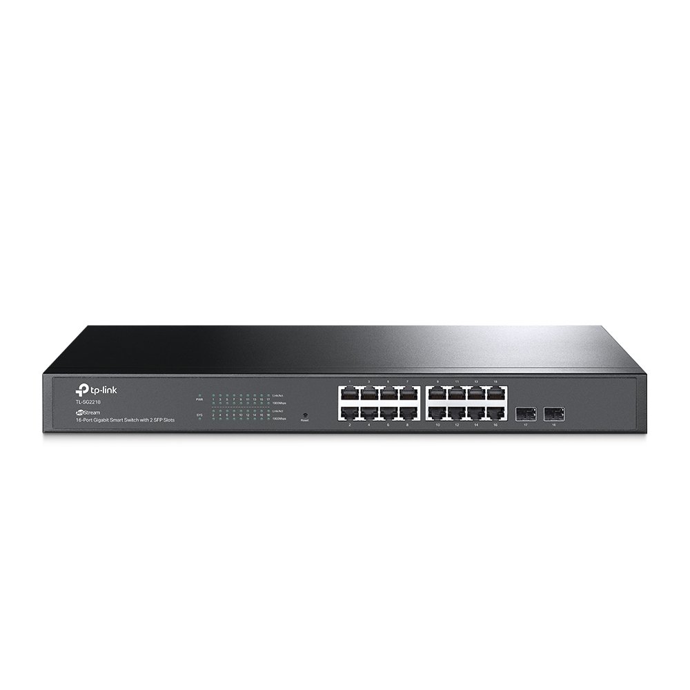 SWTTPL860_full.jpg Switch Smart Gigabit Tp-Link Sg2218 - Negro, 16 - Image 1