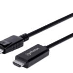 153218 Cable Displayport A Hdmi 4K 60Hz - Macho A Hdmi Macho, Longitud 3 Mts