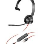 Hp Poly Auriculares Usb-A Poly Blackwire 3315 - Usb-A, Monoaural