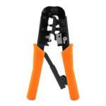 Qian Pinza Ponchadora 3 En 1 Para Cable Utp Cat3 - Cat5, Cat5E, Cat6 Conectores Rj11 Y Rj45, Pelado, Corte, Prensado Mod. Qyz-042Ct