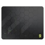 Mousepad Gamer - 31 X 40 Cm, Diseño Hexágono, Gris, Bordes Cosidos, 6007075, Brobotix