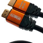 Saxxon Sx015Hdc - Cable Hdmi De 1.5 Metros De Alta Velocidad  Resolución 4K / Canal De Retorno De Audio (Arc) /Blindado / Chapado En Oro -