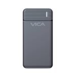 Power Bank Vica 10000 Mah - Puerto Usb 2.0, Puerto Tipo C, Puerto Micro Us/ Bateria De Polimero De Litio De Carga Rapida