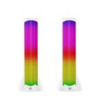 Bocinas 2.0 Gamer Glimm Tower Bg575 Balam Rush Conexión Bluetooth/Auxiliar - Iluminación Led 3 Modos, 10W Rms. Sonido Estéreo, Alimentación 5 Vcc 1A, Tipo D