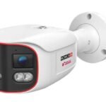 Cámara Bala Panorámica Ip 8 Mp - Lente 2.8Mm (180°), De Dia Detecta Hasta 20 Mts, Ir Hasta 20 Mts, Led Híbrido, Dda2, Microfono Incorporado, Wdr, Ip67