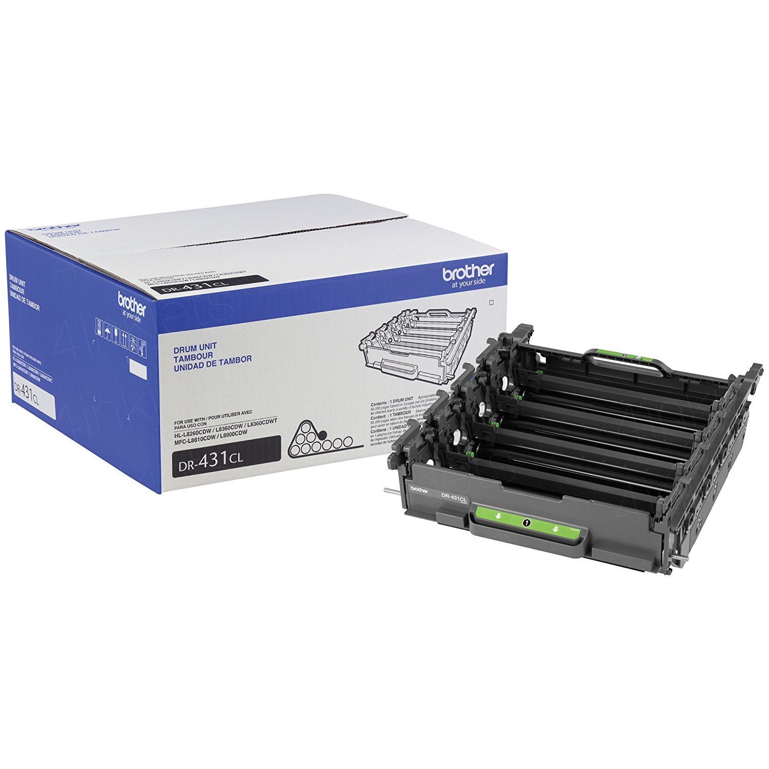 CARBRT3630_full.jpg Tambor Brother Valor Dr431Cl - Rendimiento Aproximado 30, 000 Páginas, Compatible Con Mfcl8900Cdw - Image 1