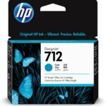 Tinta Hp 712 - 3Ed67A, Cian 29Ml