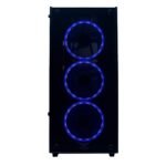 Gabinete Gaming Naceb Technology Player Crystal Case Na-0603 - Full Atx, Negro