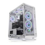 Gabinete Thermaltake Core P6 Tg Snow Semi Torre - Atx/Mini-Itx/Micro-Atx, Usb 2.0/3.0, Sin Fuente, Sin Ventiladores Instalados