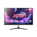 Monitor Gaming Xpg 27 Pulgadas Rift R27Q8. Resolución: 2560×1440 (Qhd). Frecuencia: 180 Hz. Puertos: Hdmi 2.0 X2 - Displayport 1.4 X2. Negro. Rift R27Q8-Bkc