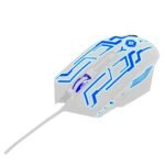 Mouse Gamer Alámbrico 3600 Dpi Ajustable 6 Botones Legacy Color Blanco | Vortred -