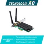 Tarjeta De Red Pci-Express Wifi De Doble Banda Tp-Link Archer T4E Mimo Y Beamforming -
